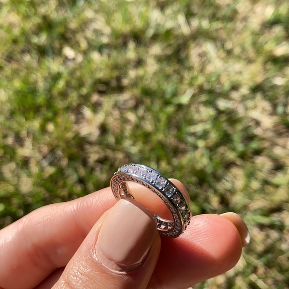 NEW 924 Sterling silver Diamond Ring - Picture 8 of 9